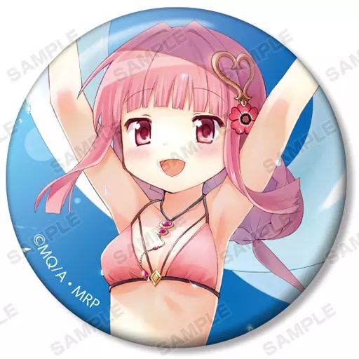 マギレポ　水着いろは　缶バッジ 中古】バッジ・ピンズ 環いろは(水着ver.) 「マギアレコード 魔法少女
