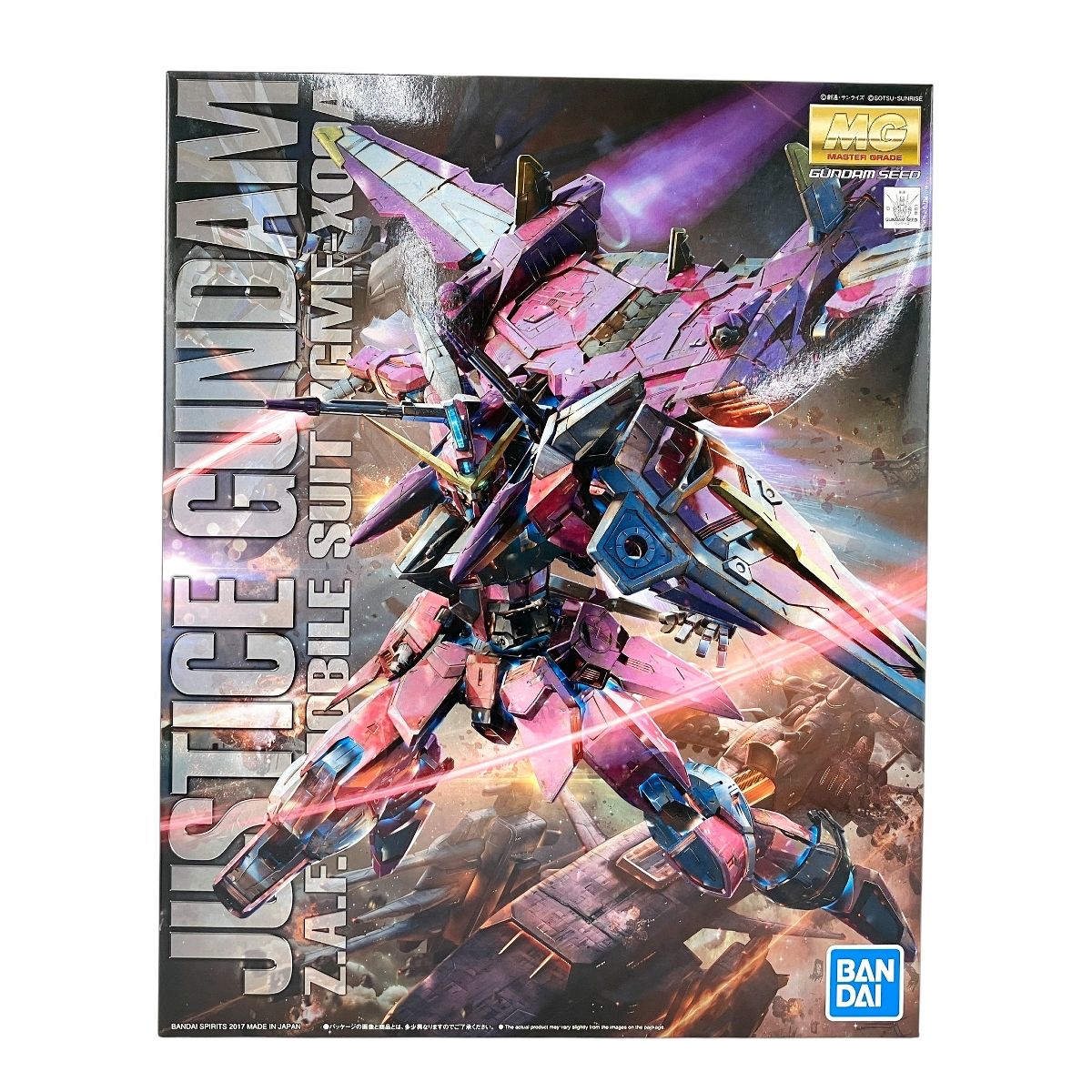 BANDAI SPIRITS MG 機動戦士ガンダムSEED ジャスティスガンダム 1|100スケール プラモデル 未組立 Y10418617