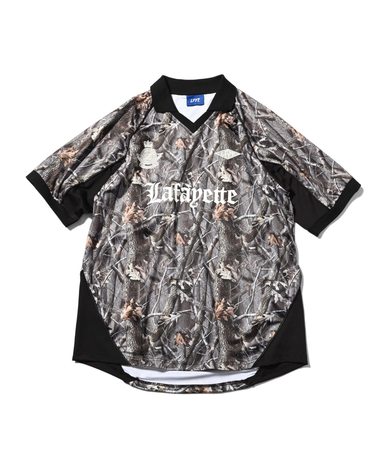LFYT エルエフワイティー EMBLEM SOCCER JERSEY サッカージャージー LS250301 REALTREE XLサイズ