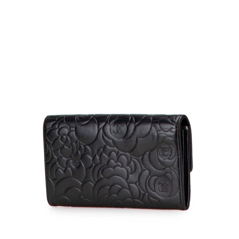 CHANEL ココマーク付き　レア　カメリア　ブラック 楽天市場】【財布】CHANEL シャネル カメリア ココマーク 2つ折