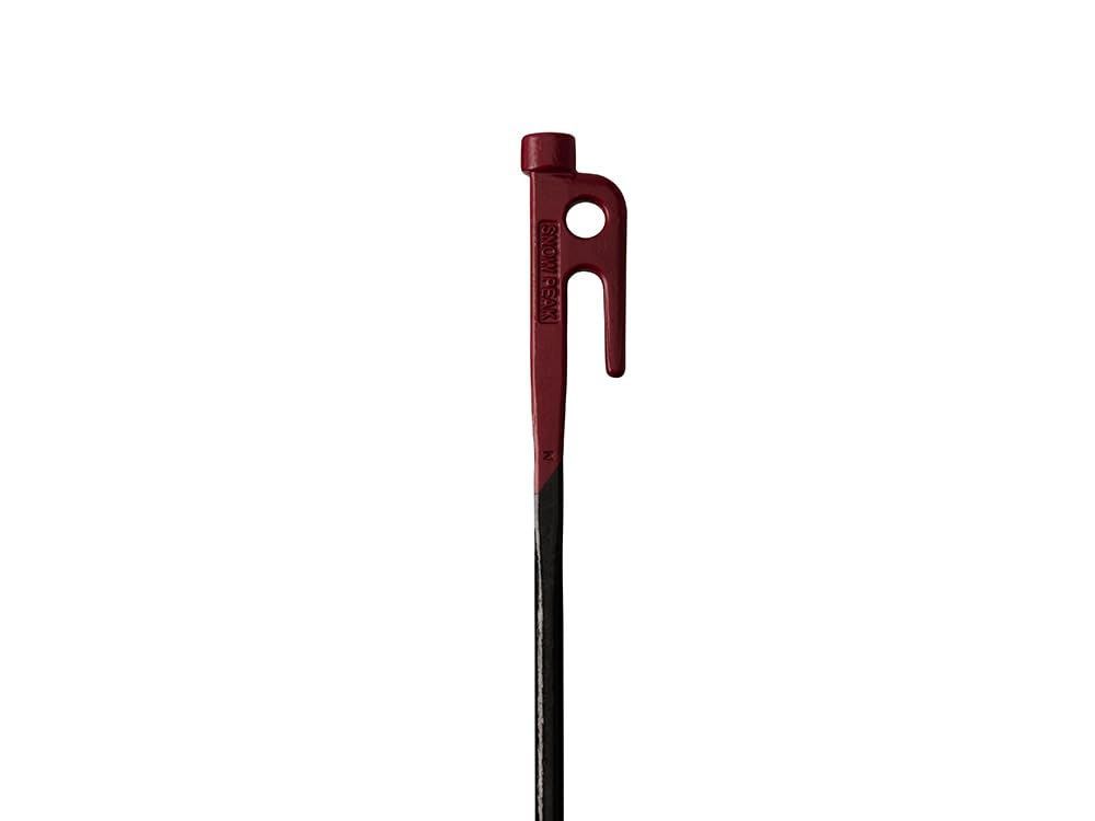 スノーピーク(snow peak) ペグ 30cm ソリッドステーク30 レッド
