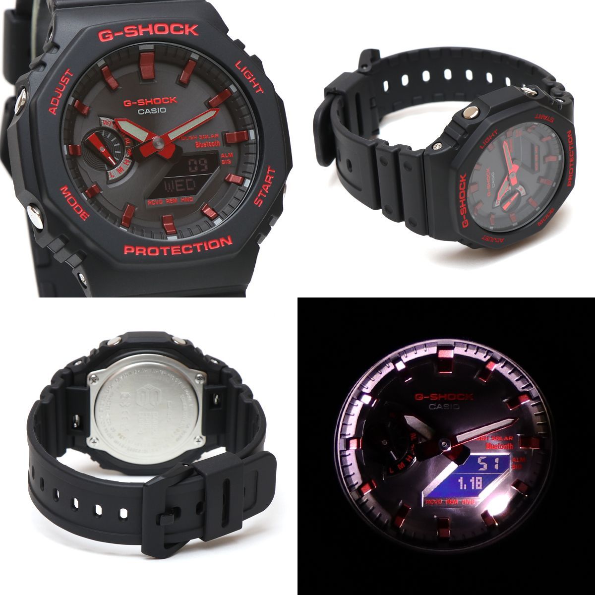 CASIO G-SHOCK カシオ ジーショック GA-B2100BNR-1A Bluetooth タフ