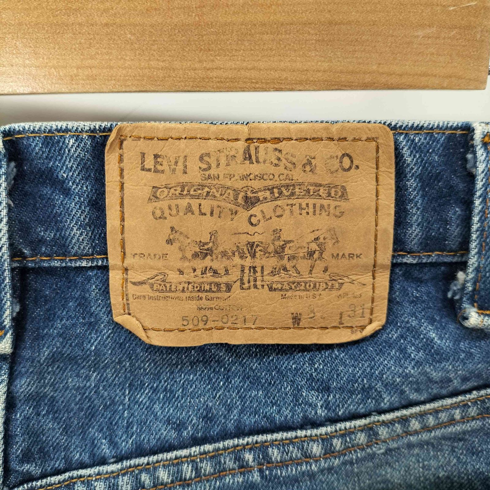 リーバイス Levis 80S MADE IN USA オレンジタブ ボタン裏532