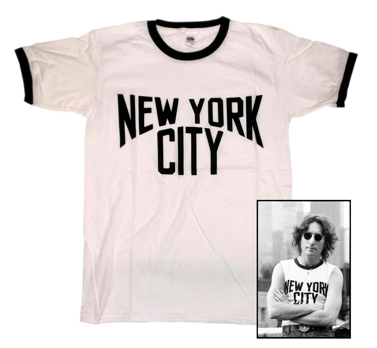 ニューヨーク シティー Tシャツ New York City ジョンレノン John 