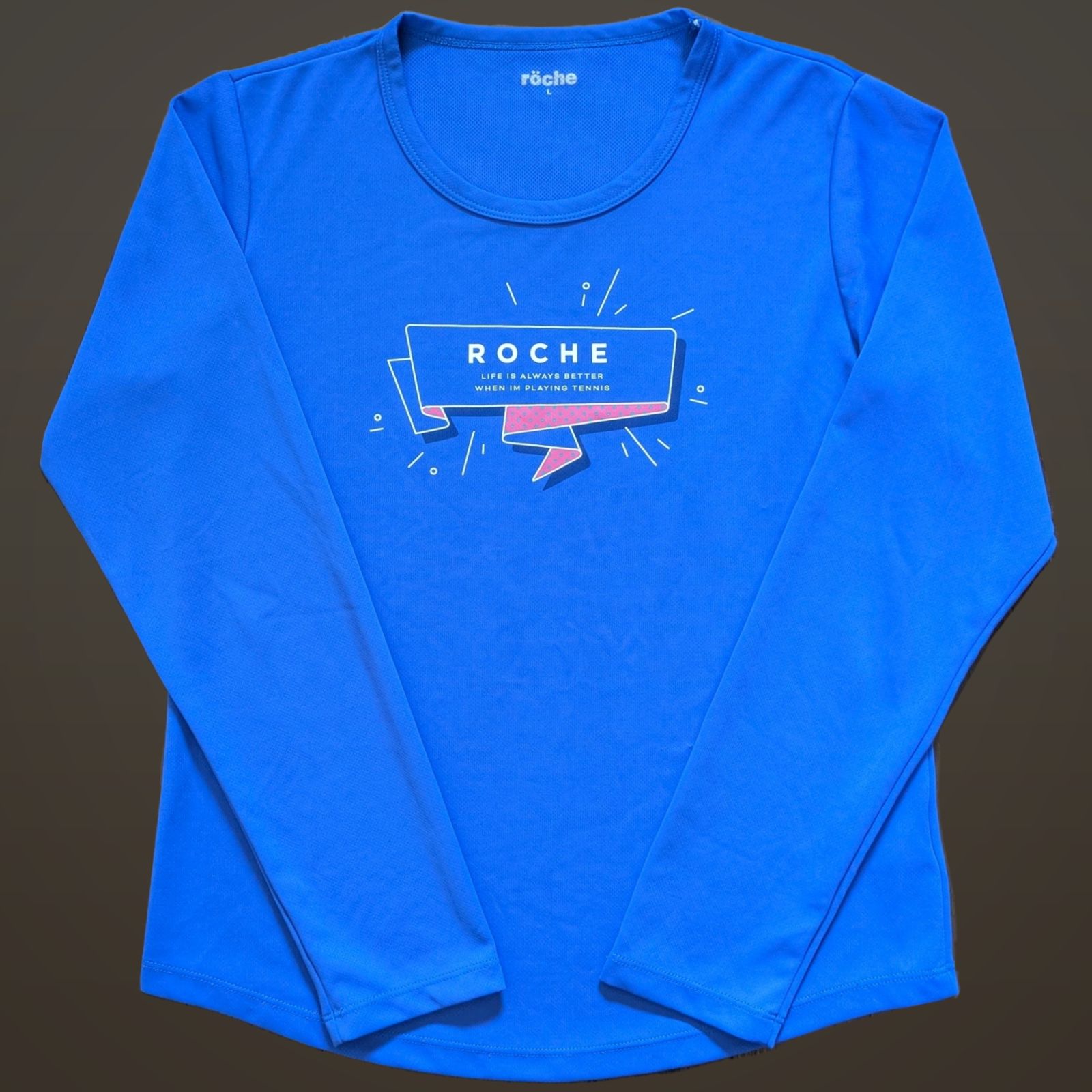 roche ローチェ テニス ウェア 長袖 ロングスリーブ Tシャツ L