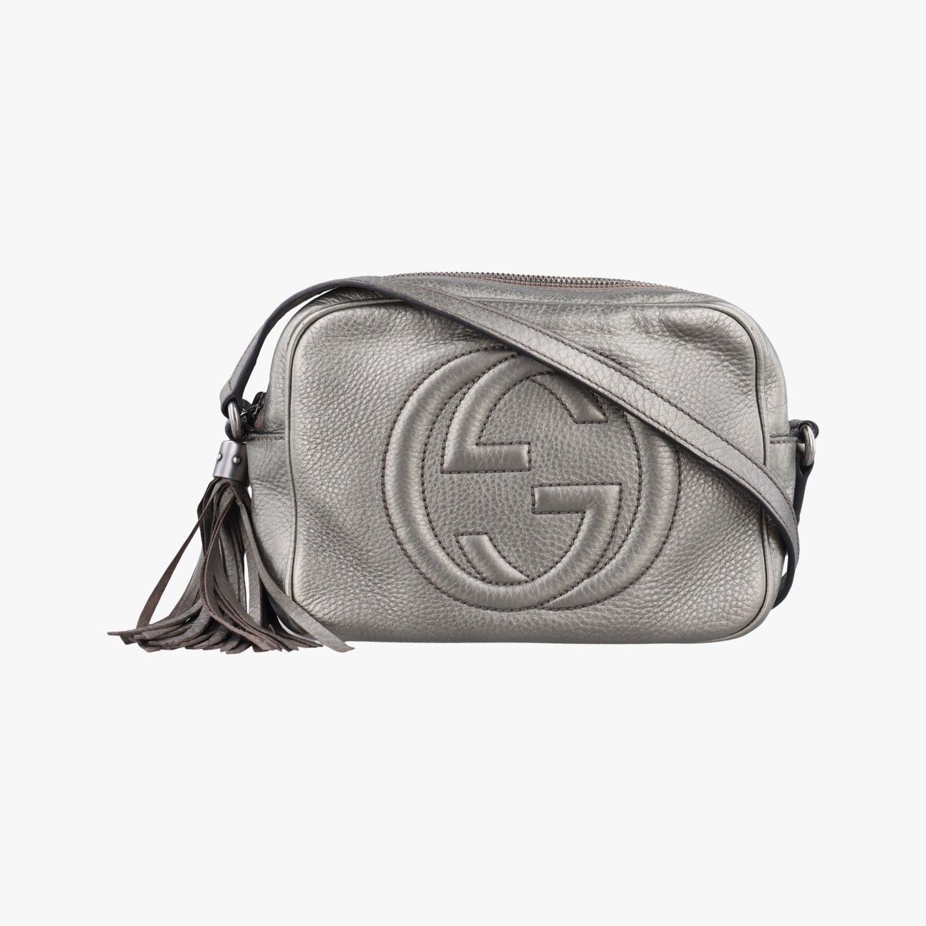 グッチGucciソーホーグレーレザー308364I014284516