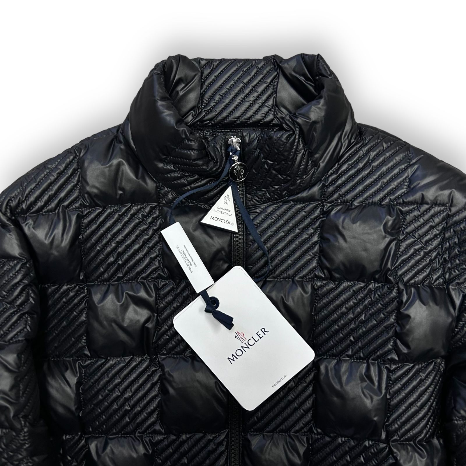 MONCLER Ancy キルティング チェッカーボード ダウンジャケット 新品 MONCLER Ancy キルティング チェッカーボード ダウン