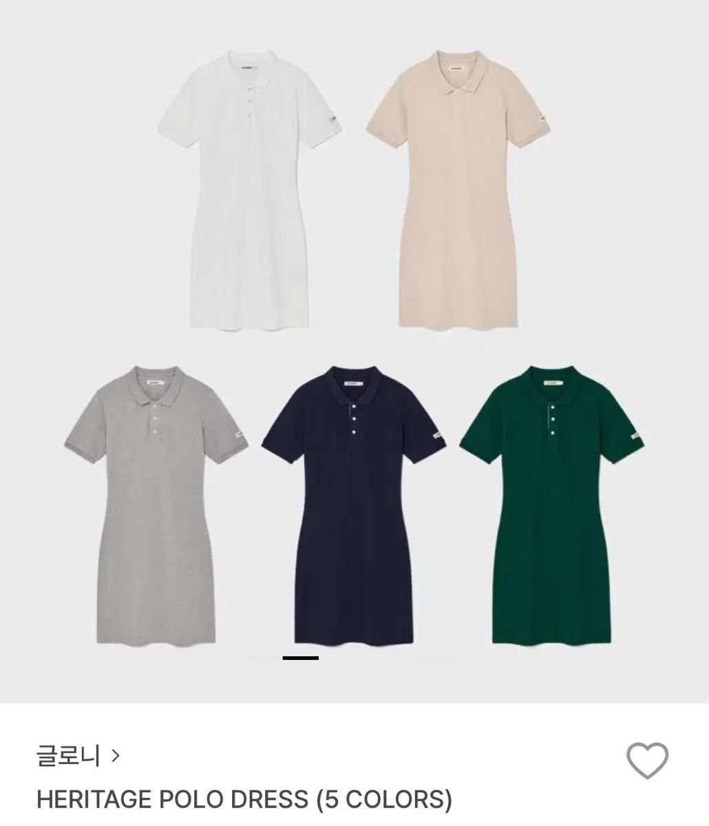 GLOWNY(グロウニー) HERITAGE POLO DRESS ネイビー s - メルカリ