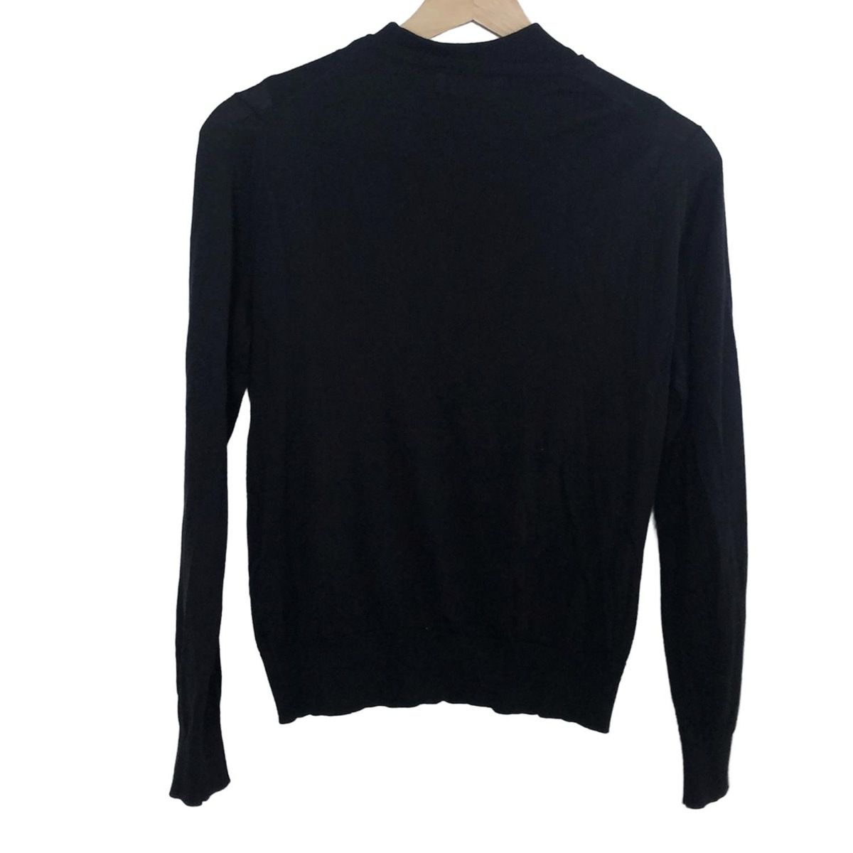 【美品】ジョンスメドレー レディース コットン アンサンブル 黒 Sサイズ JOHN SMEDLEY(ジョンスメドレー) アンサンブル レディース - 黒