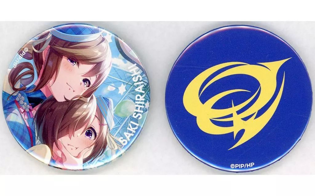 中古】バッジ・ピンズ 白石沙季 オリジナル缶バッジ2個セット 「ライブ