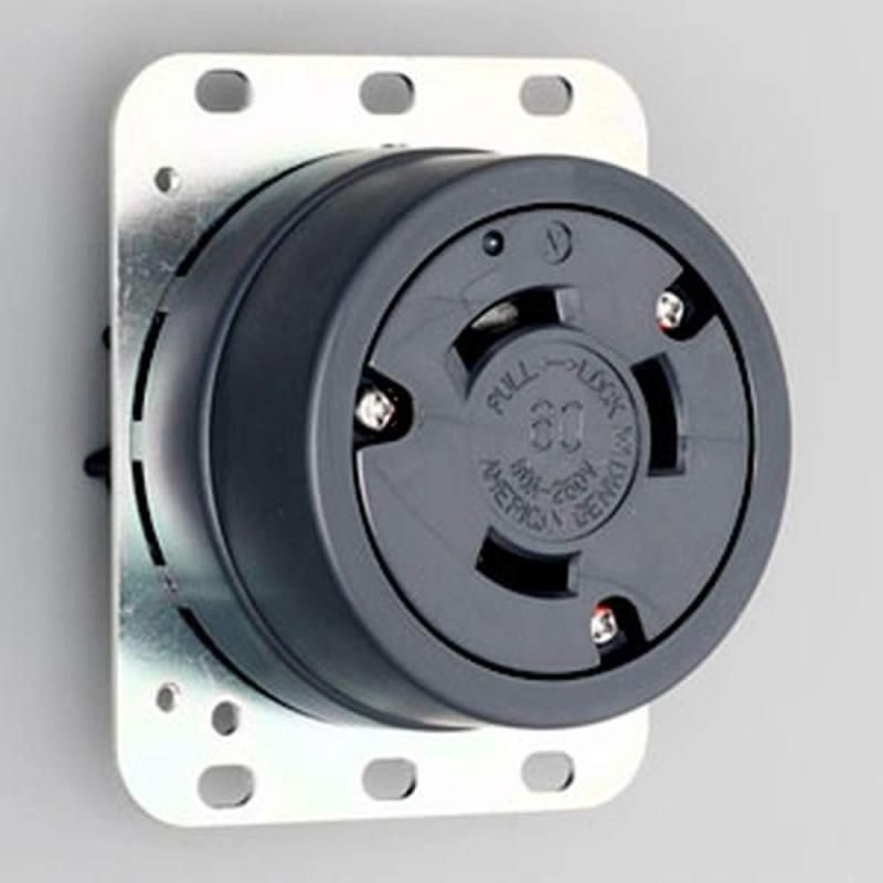 アメリカン電機 引掛形 埋込コンセント 3P60A250V 3620