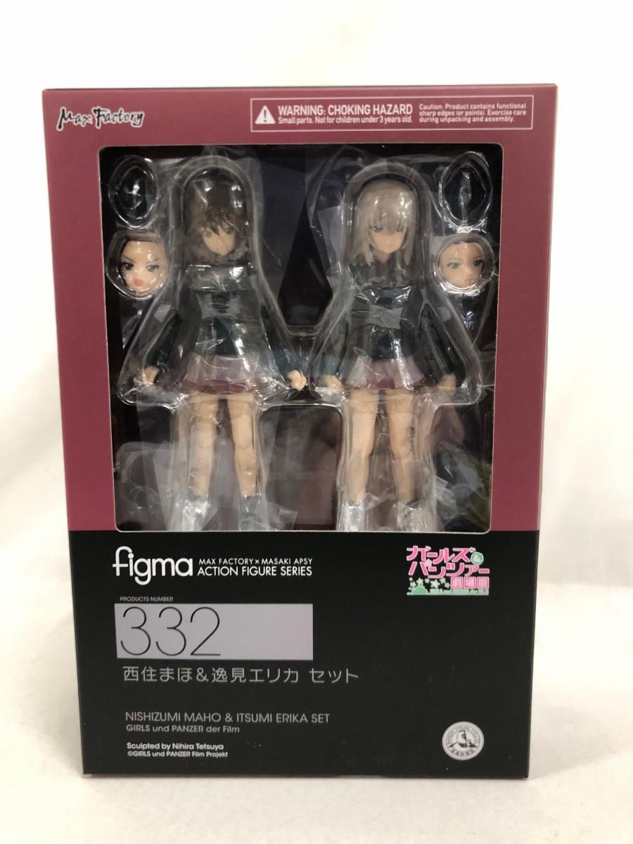 【未開封】figma 332 ガールズu0026パンツァー 劇場版 西住まほu0026逸見エリカ セット