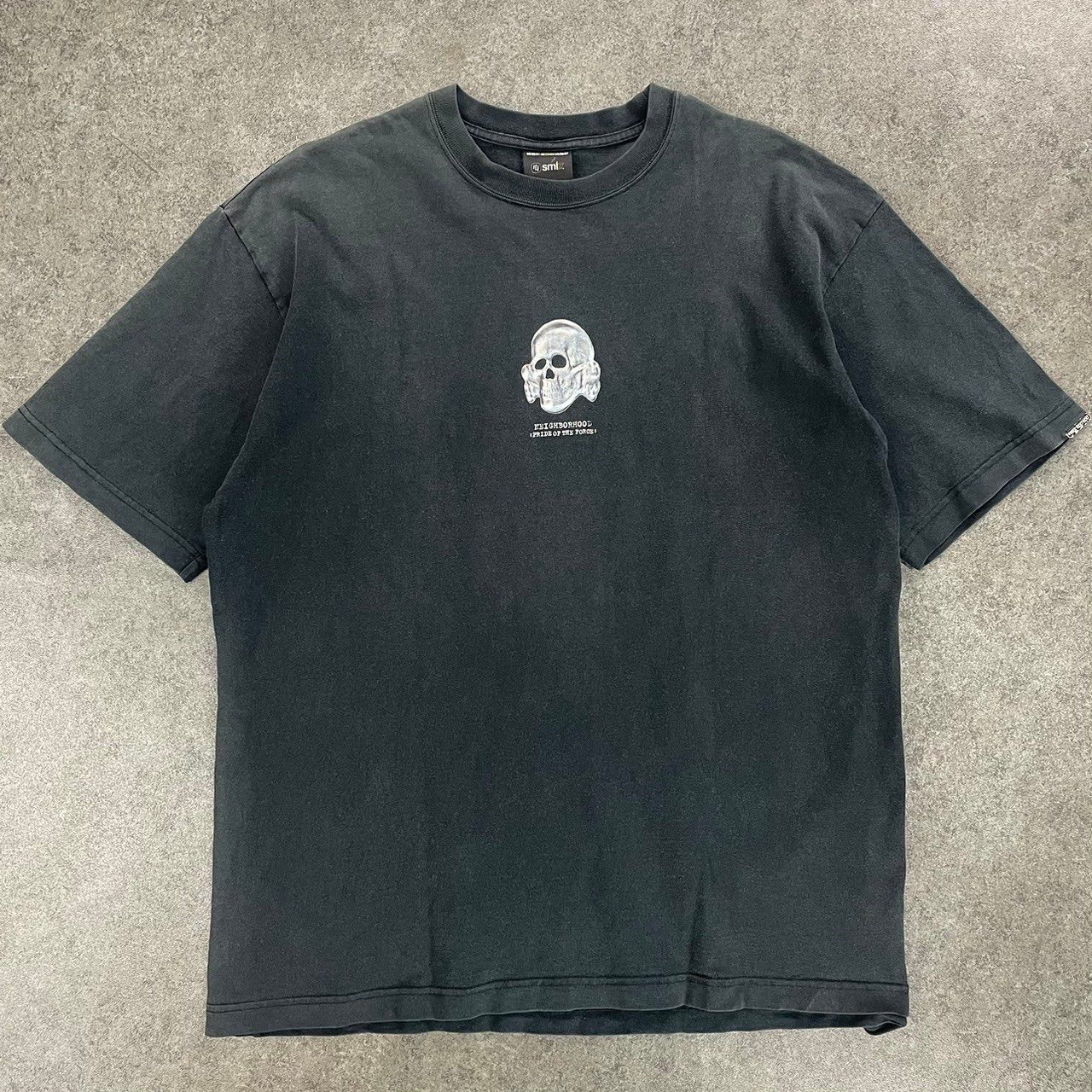 2003年製 00s archive Neighborhood Pride of the Force Skull Printed 