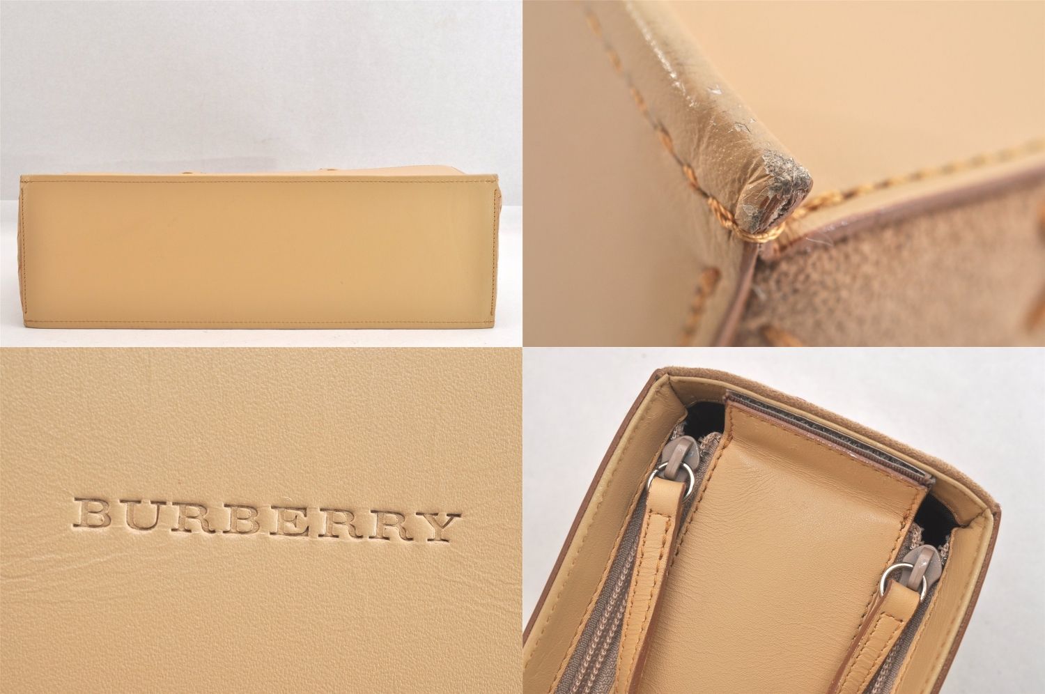 スエード ハンドバッグ