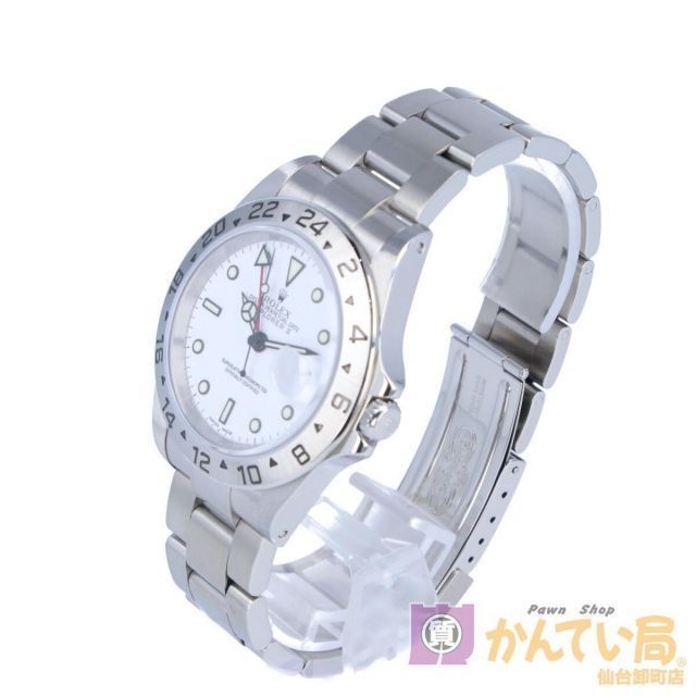 ROLEX】ロレックス エクスプローラーII 16570 K番 2001年頃 40mm SS  