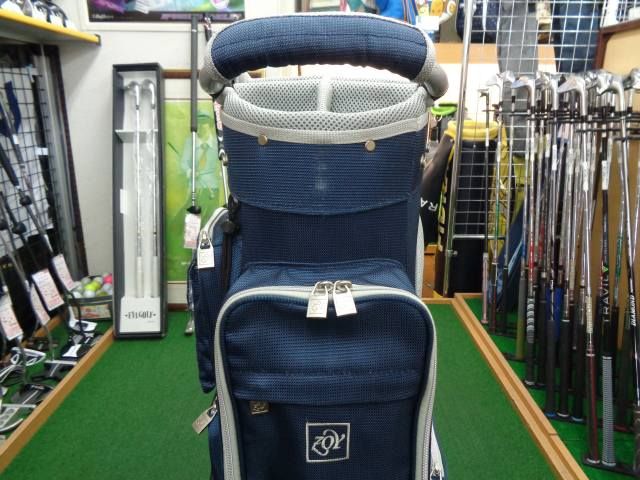 良品 ZOY ゾーイ キャスター付き 2輪 キャディバッグ 軽量 6個口