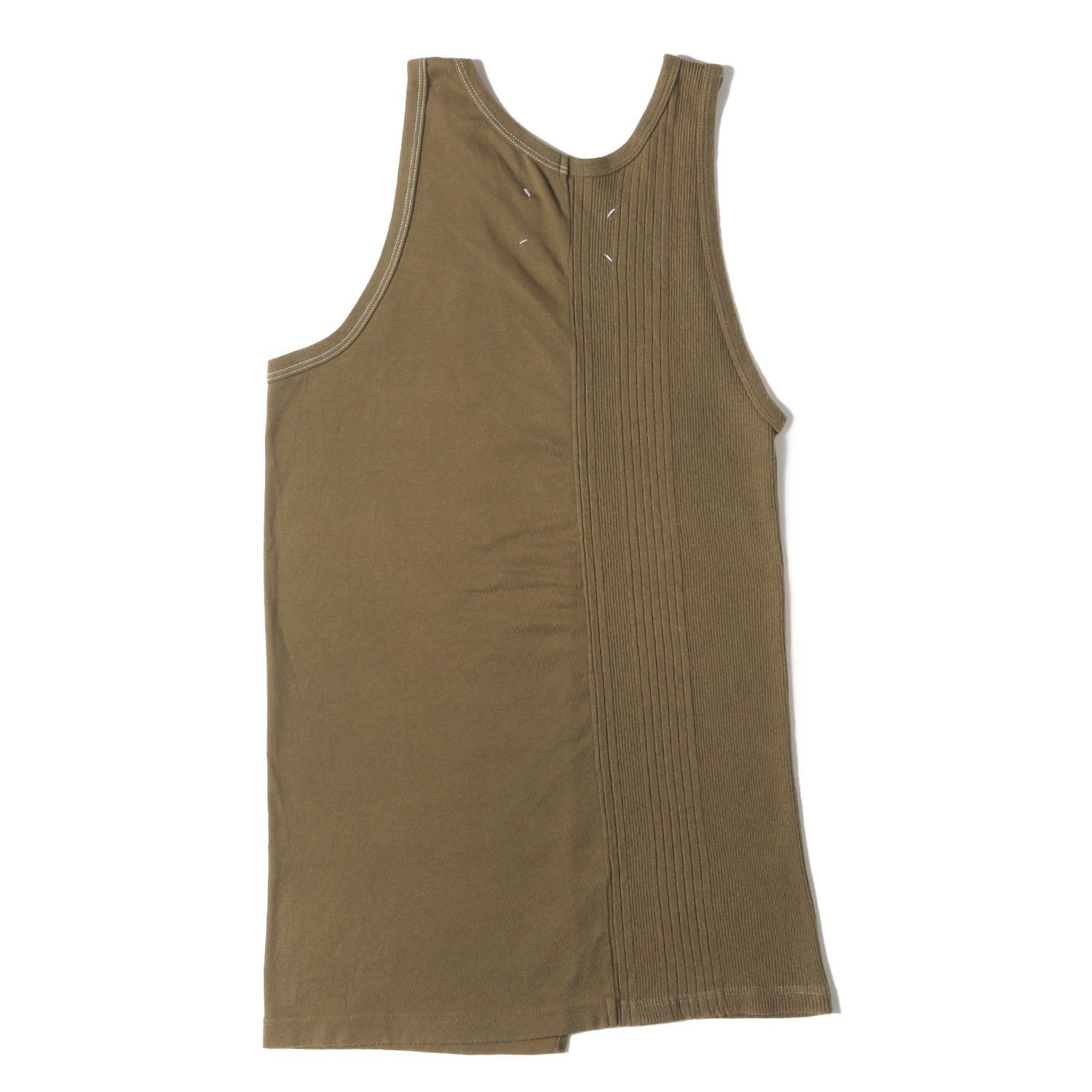 Maison Margiela（旧Maison Martin Margiela） - Maison Martin Margiela メゾン マルタン マルジェラ 2009SS  カッティングデザインオーバータンクトップ グレー Maison Martin Margiela メゾン マルタン マルジェラ 2009SS