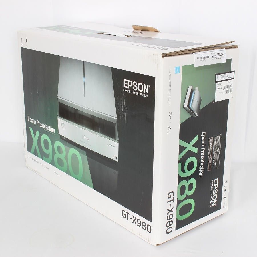 【ほぼ未使用】【廃盤】EPSON GT-X980 A4 フラットベッドスキャナー A4高画質フラットベッドスキャナー GT-X980｜製品情報｜エプソン