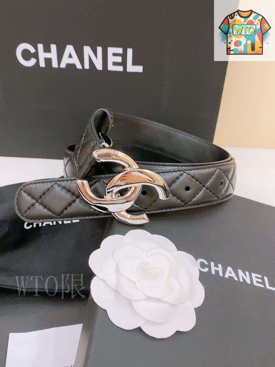 レザーがクール♪【 CHANEL 】ベルト♡ 2104102102810-1.jpg
