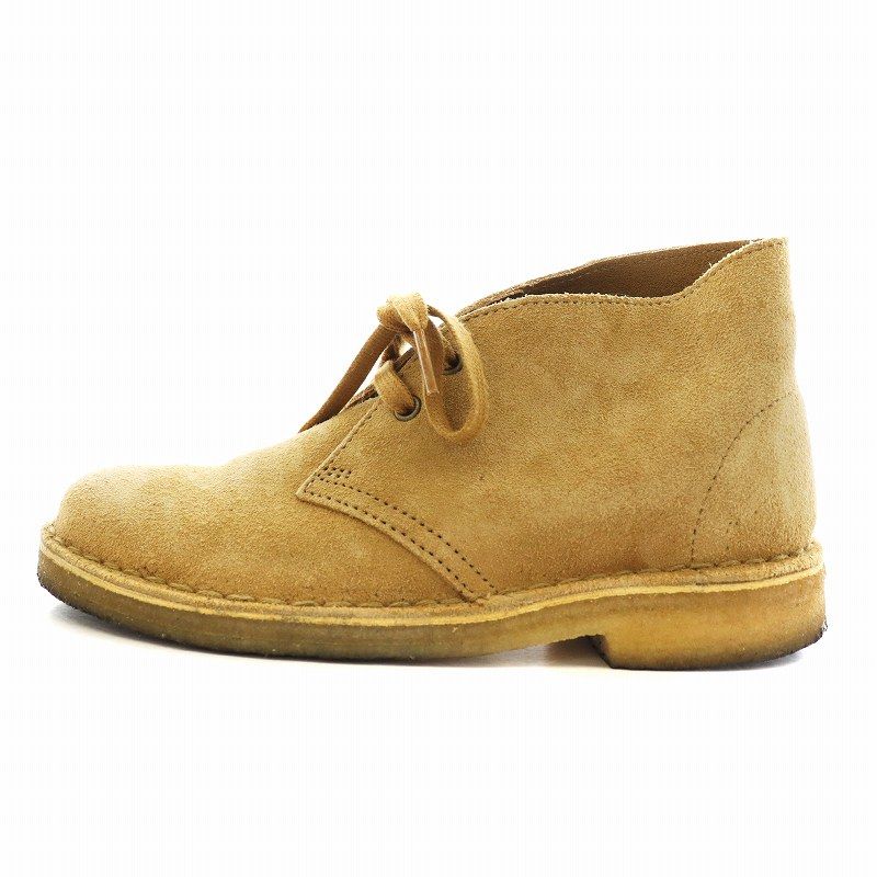 クラークス clarks チャッカブーツ スエード UK3 ベージュ 61281779 