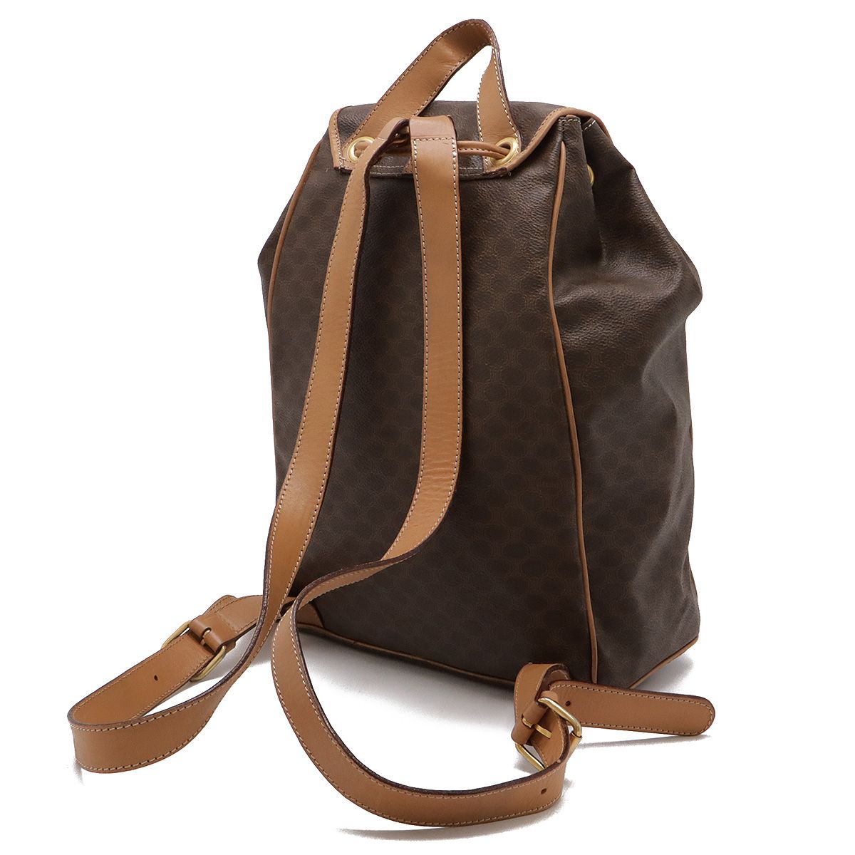 CELINE セリーヌ マカダム柄 バックパック リュックサック PVC レザー