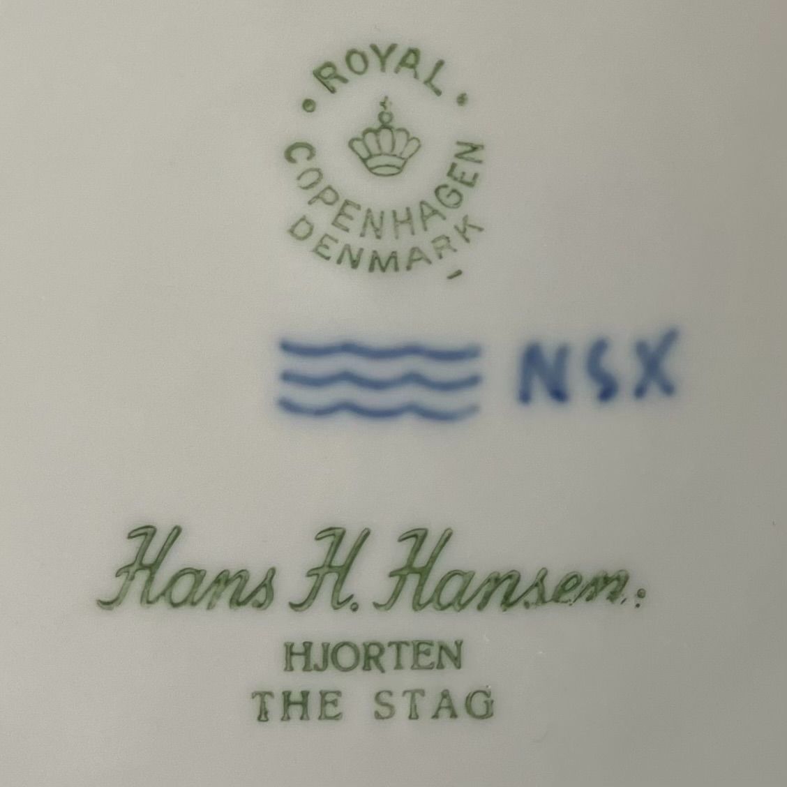 ロイヤルコペンハーゲン イヤープレート