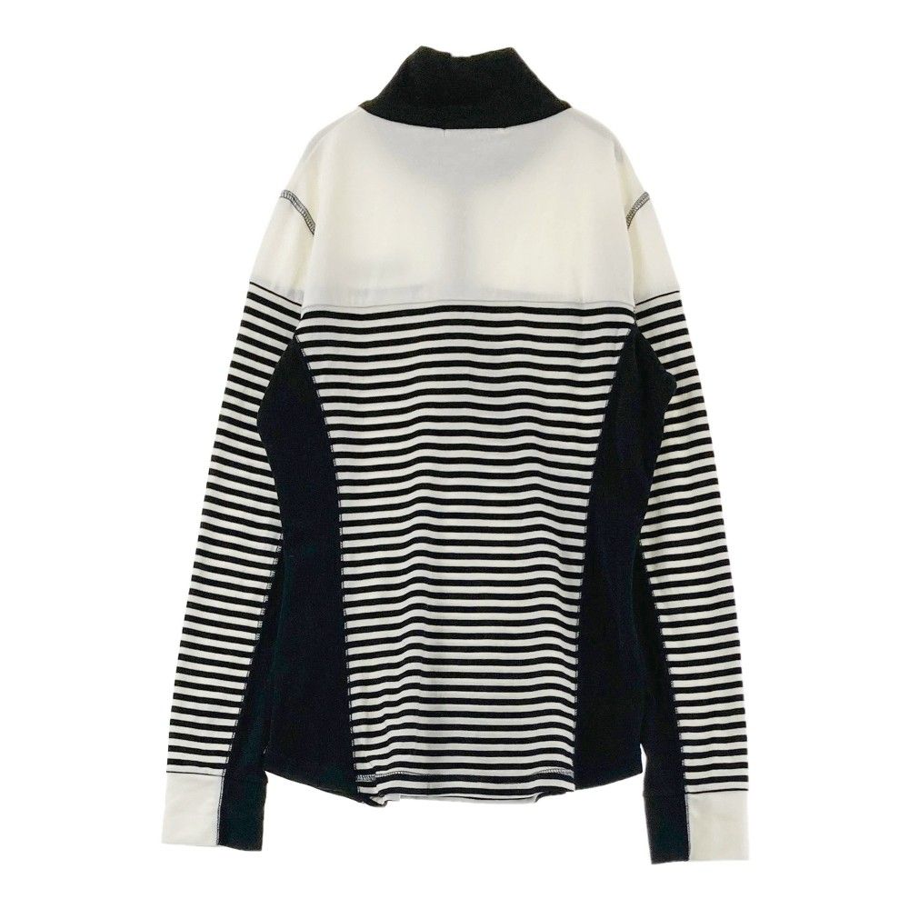 サイズ：M JUN&ROPE ジュン アンド ロペ ハーフジップ 長袖T