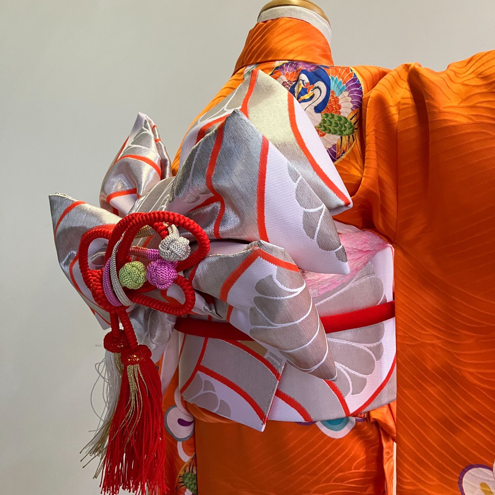 ビンテージ きもの猫田