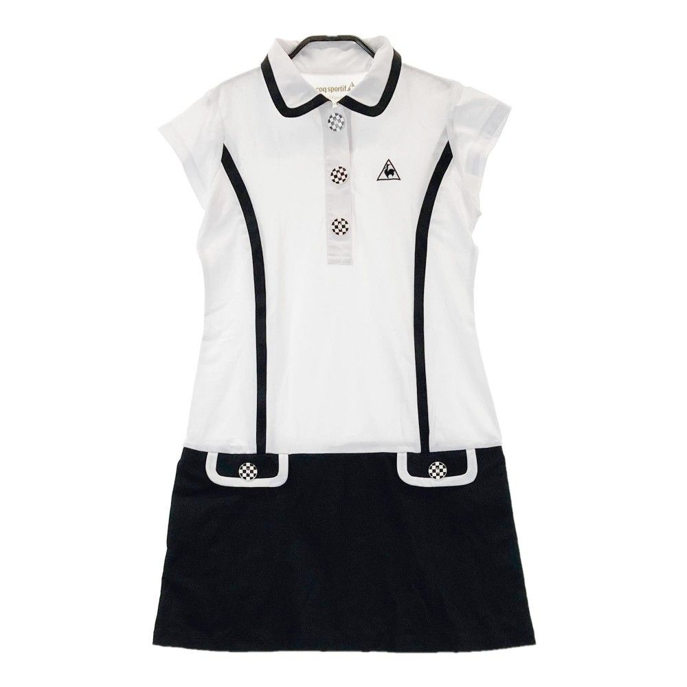 【送料込み】ルコックゴルフ ストレッチワンピース ホワイト/ブラック dショッピング |ルコックゴルフ Le coq sportif GOLF ストレッチ