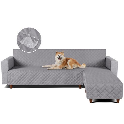TAOCOCO防水カウチソファカバーフロアソファカバーコーナーソファカバーソファーベッドカバーオットマンカバーコンパクトL字肘付き2人3人掛け犬猫対策毛髪不粘着滑り止め替えソファカ…