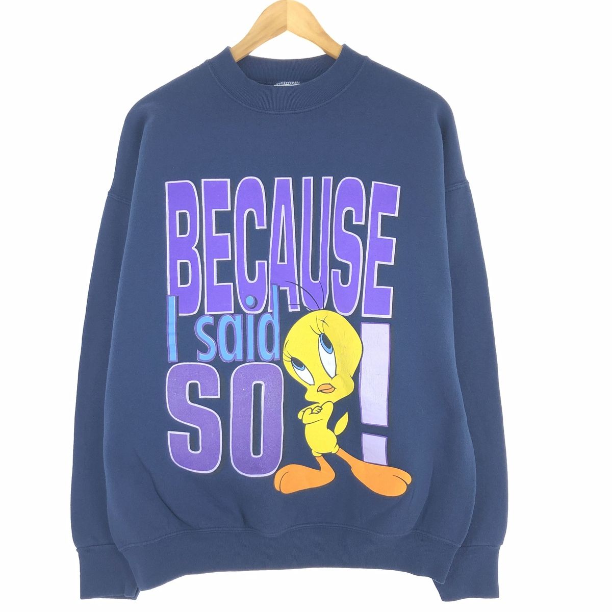 古着 90年代 ルーニーテューンズ LOONEY TUNES TWEETY トゥイーティー 
