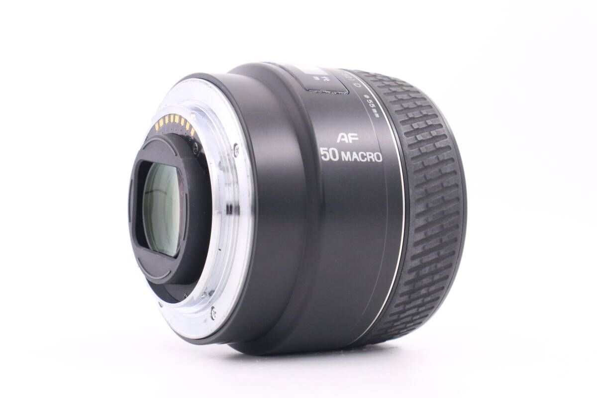 AF MACRO 50mm f/2.8 レンズ　Minoltaミノルタ　マクロ MINOLTA AF MACRO 50mm F2.8 D ブラック AFレンズ ミノルタ (f04990