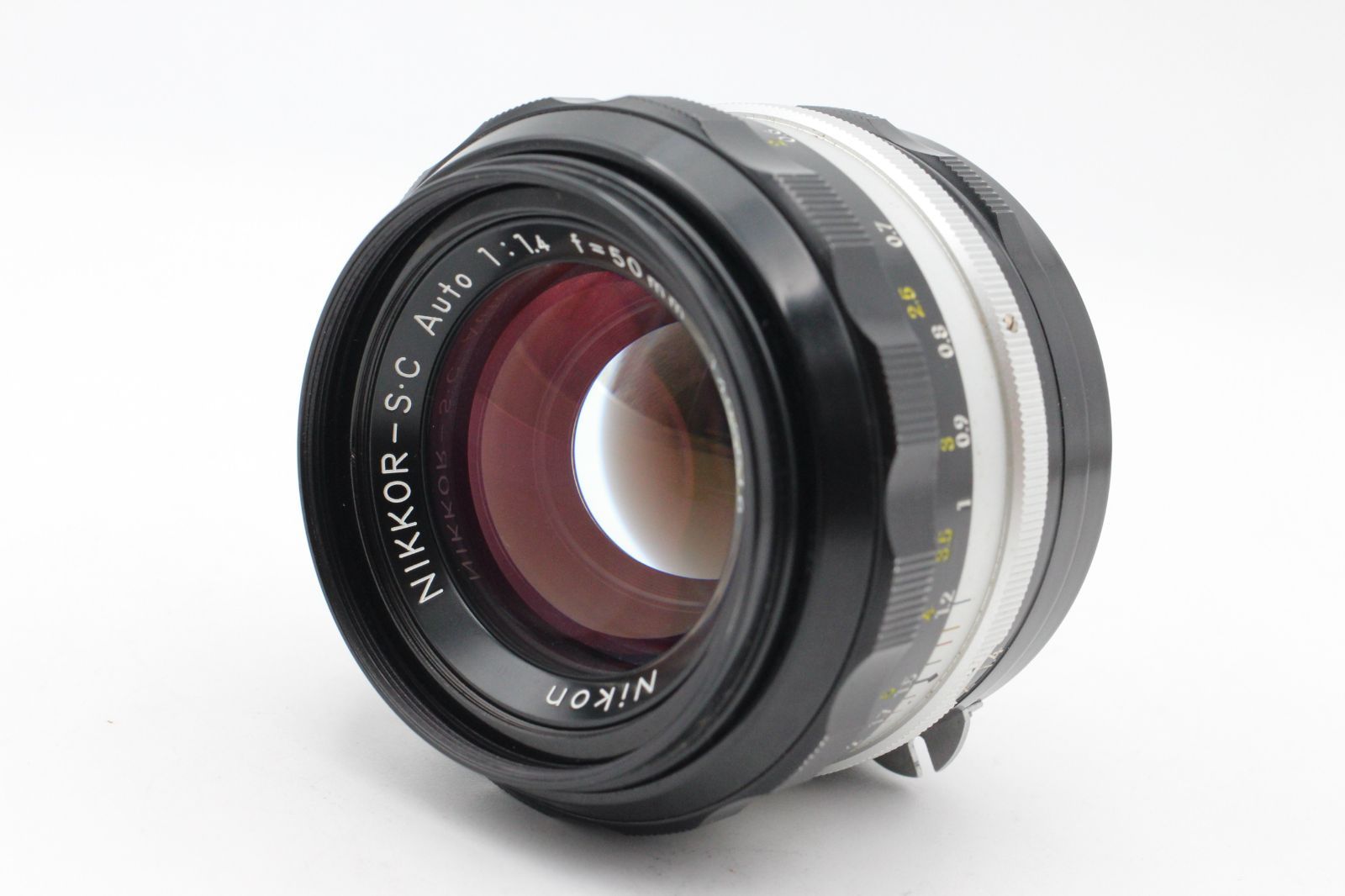【美品】ニコン Nikon NIKKOR-S・C Auto F1.4 50mm 値下げ◇美品☆ニコン Nikon Nikkor-S.C Auto 50mm F1.4 非Ai