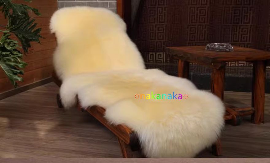 大人気 贅沢 天然ムートン ムートンラグ ムートンフリース ファー マット2P|180*75cm