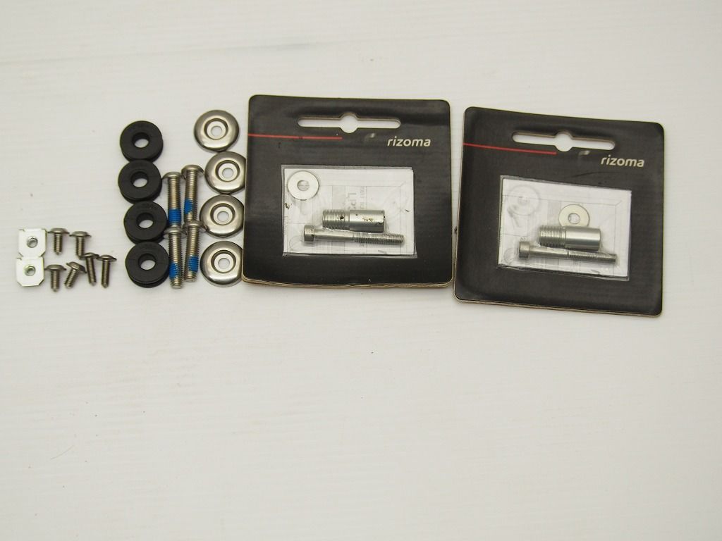 BMW R1200R ハイウインドシールドマウントパーツ リゾマ 77337714440