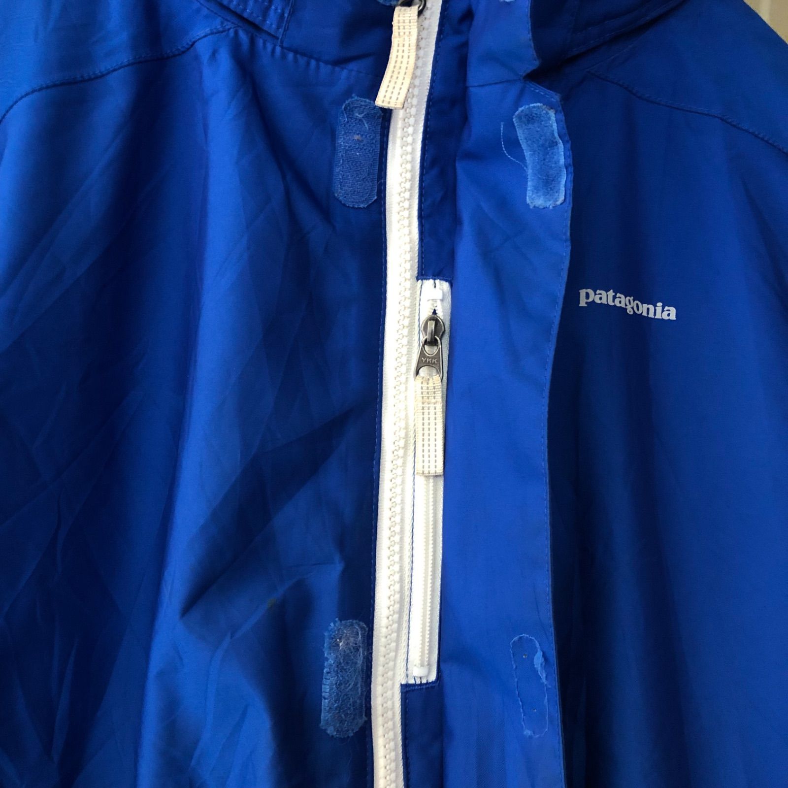 173 Patagonia マウンテンパーカー メンズ XXL ブルー 取り外し式