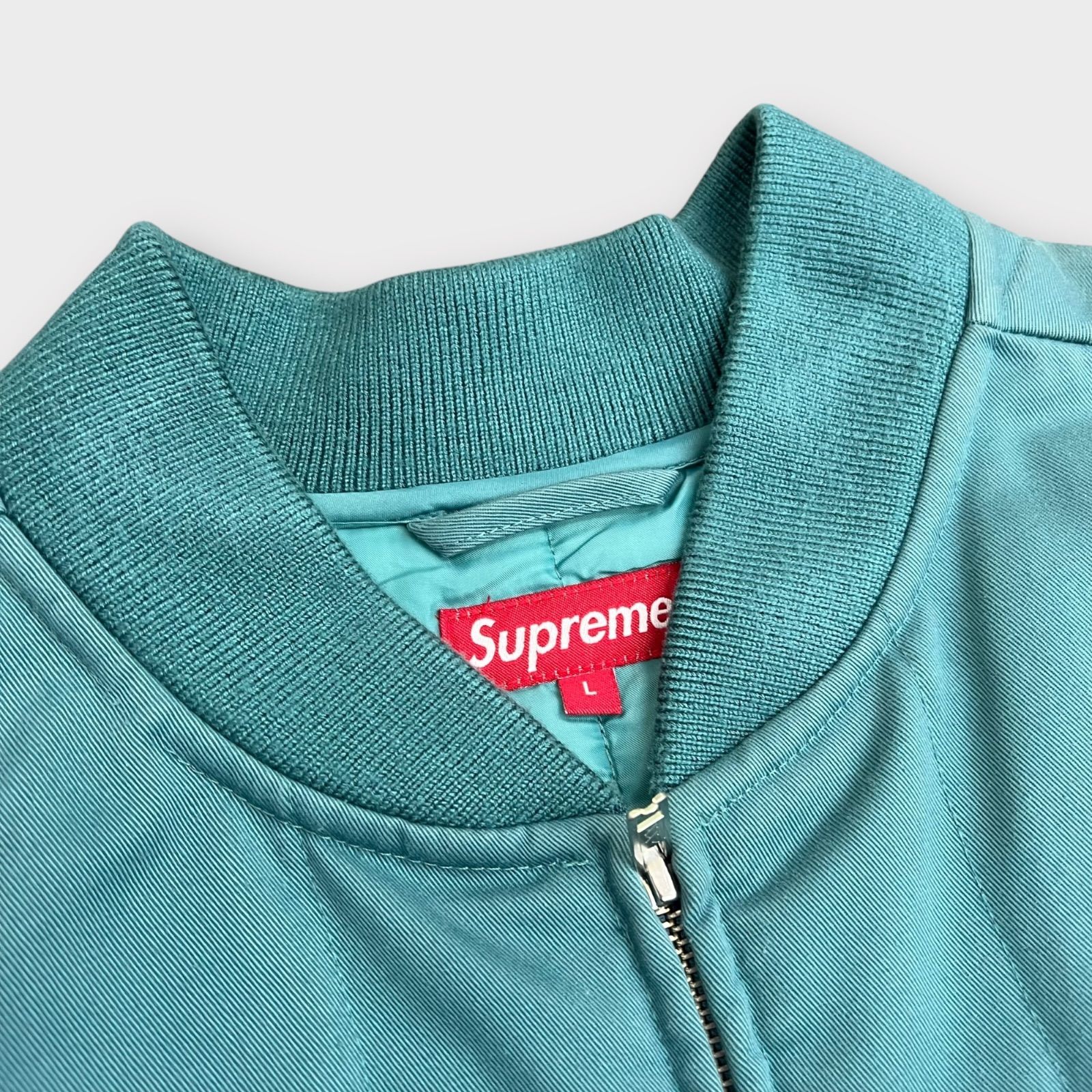 supreme gonz shop 18AW ダウンベスト Supreme◇18AW/Gonz Shop Vest/ベスト/L/ポリエステル/BLU/総柄