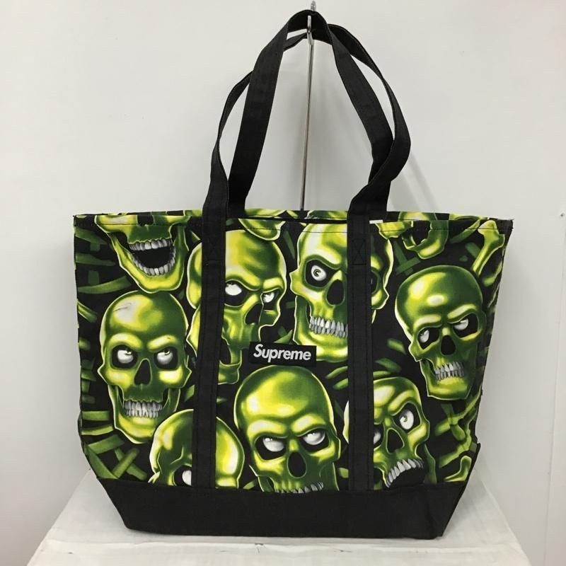 Supreme スカル柄 トートバッグ シュプリーム SUPREME トートバッグ Skull Pile Denim Tote