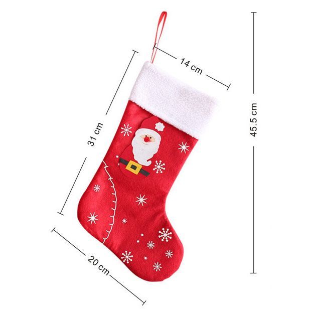 大きい トナカイ サンタクロース 柄 クリスマスソックス 靴下 - メルカリ