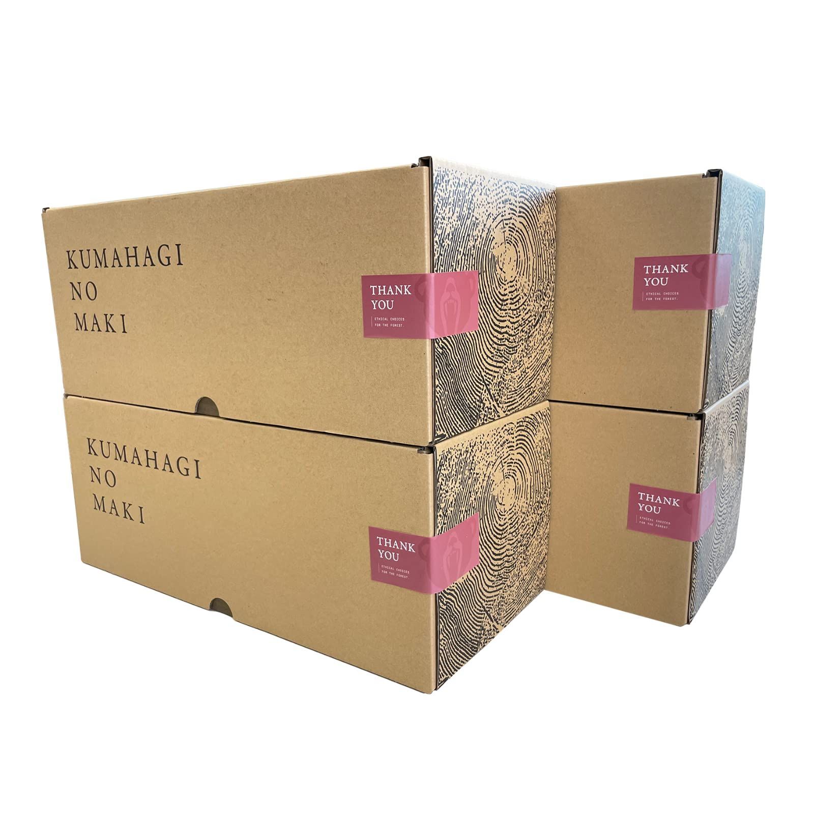 薪の長さ約44cm 針葉樹 3kg×４箱 焚き付け キャンプ くまはぎの薪 エシカルなキャンプ用薪