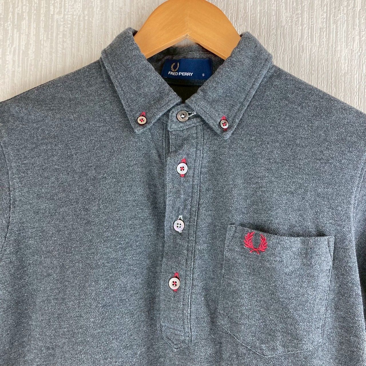 FRED PERRY フレッドペリー ポロシャツ 半袖 ボタンダウン ワン