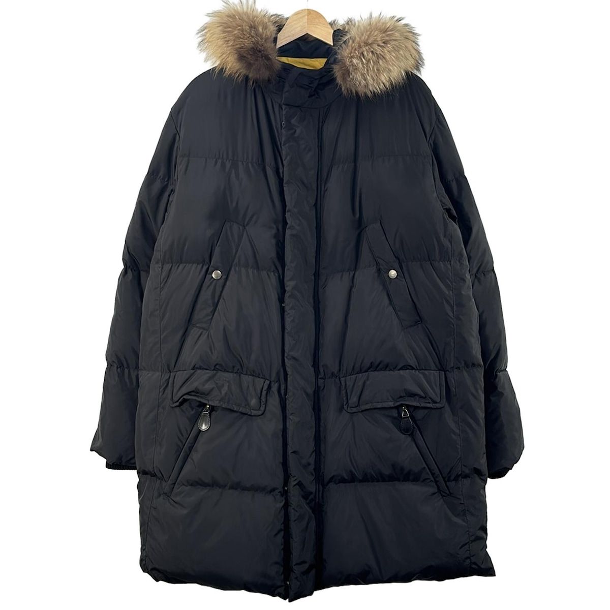 allegri(アレグリ) ダウンコート サイズ48 XL メンズ美品 - 黒 allegri(アレグリ) ダウンコート サイズ48 XL メンズ美品 - 黒