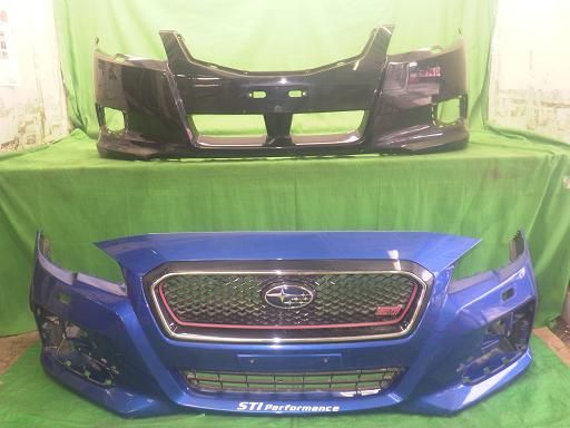【中古】スバル 純正 バンパー 2本セット