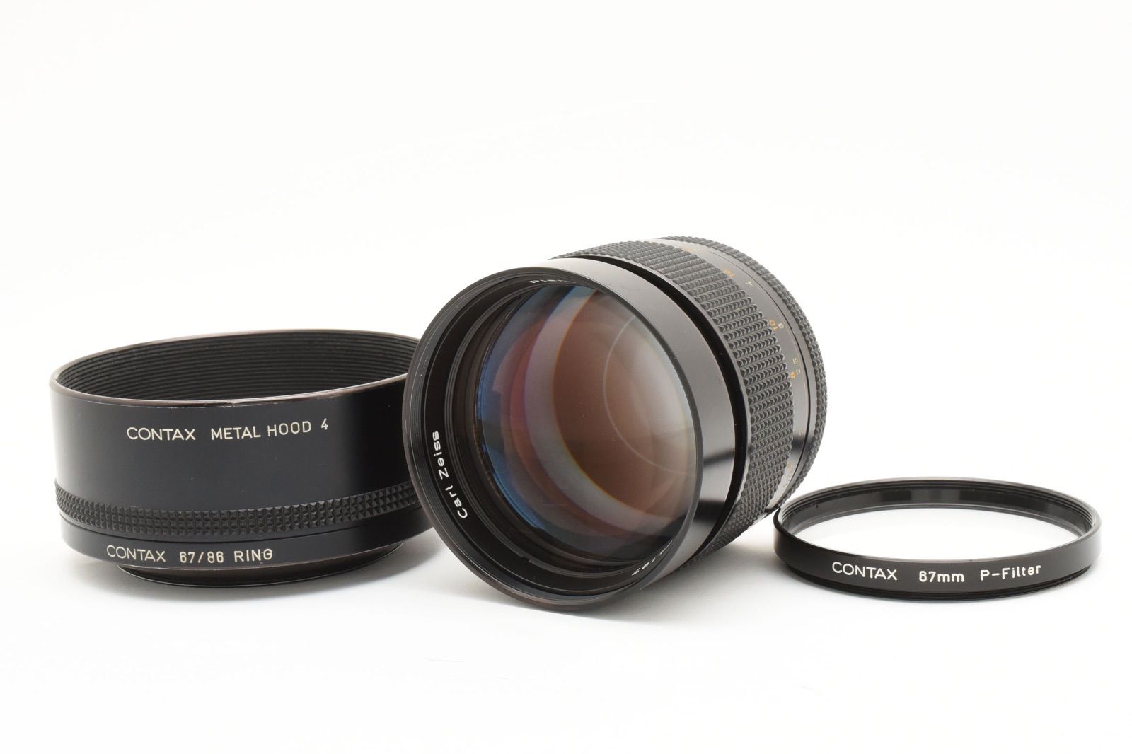外観特上級】CONTAX Carl Zeiss Planar プラナー 50mm F1.4 MMJ #u10263