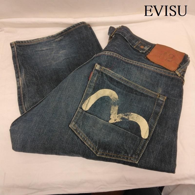 EVISU エヴィス　デニムパンツ　ジーンズ　No.2 36×35 EVISU エヴィス パンツ デニム、ジーンズ Lot 2004 NO.2 カモメ