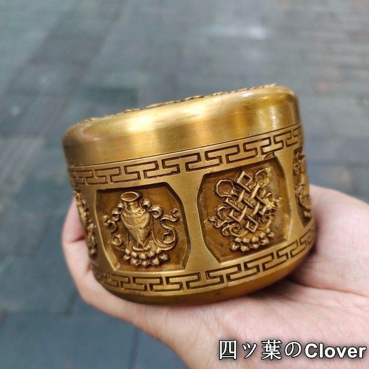 美術品・アンティーク・コレクション 銅 細工 茶道具 香道具 蓋置 置物