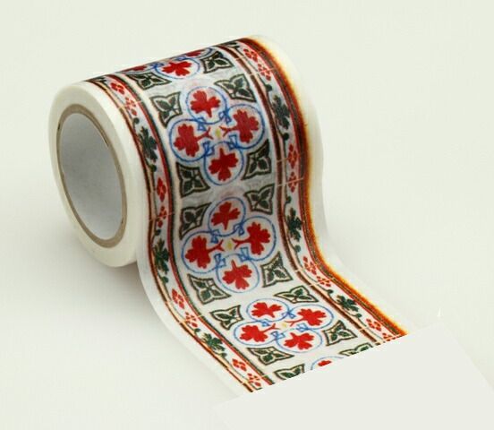 まとめ ニトムズ インテリアマスキングテープ 8m タイル レッド M3607 ×20セット