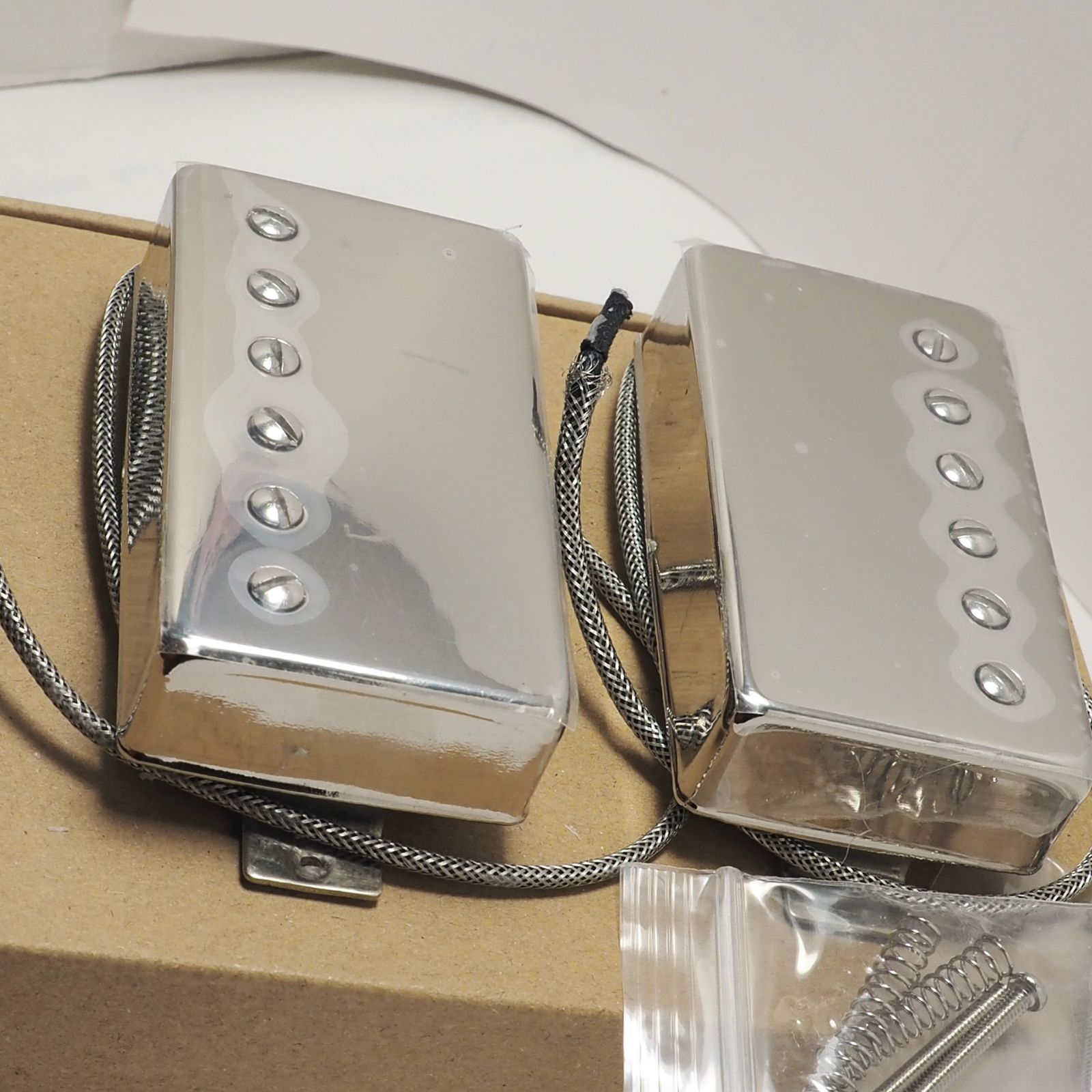 アルニコV ピックアップ メタルプレート アセンブリ セット