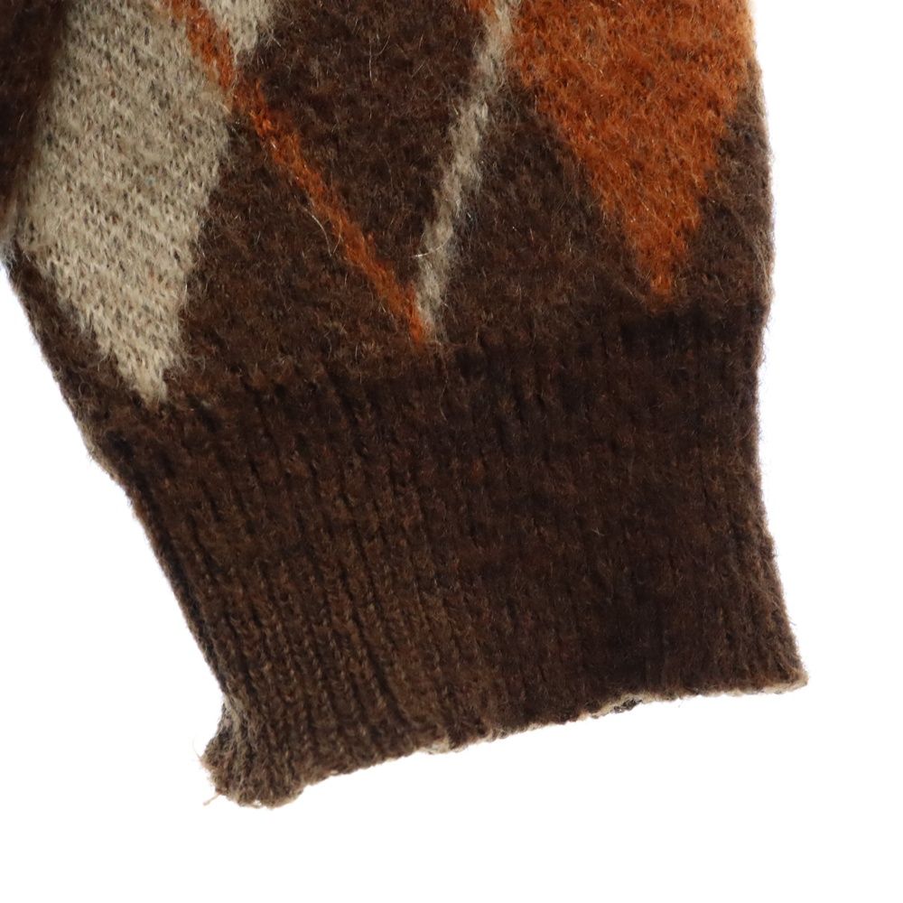 VINTAGE (ヴィンテージ) MOHAIR CARDIGAN ARGYLE アーガイル 柄 モヘア