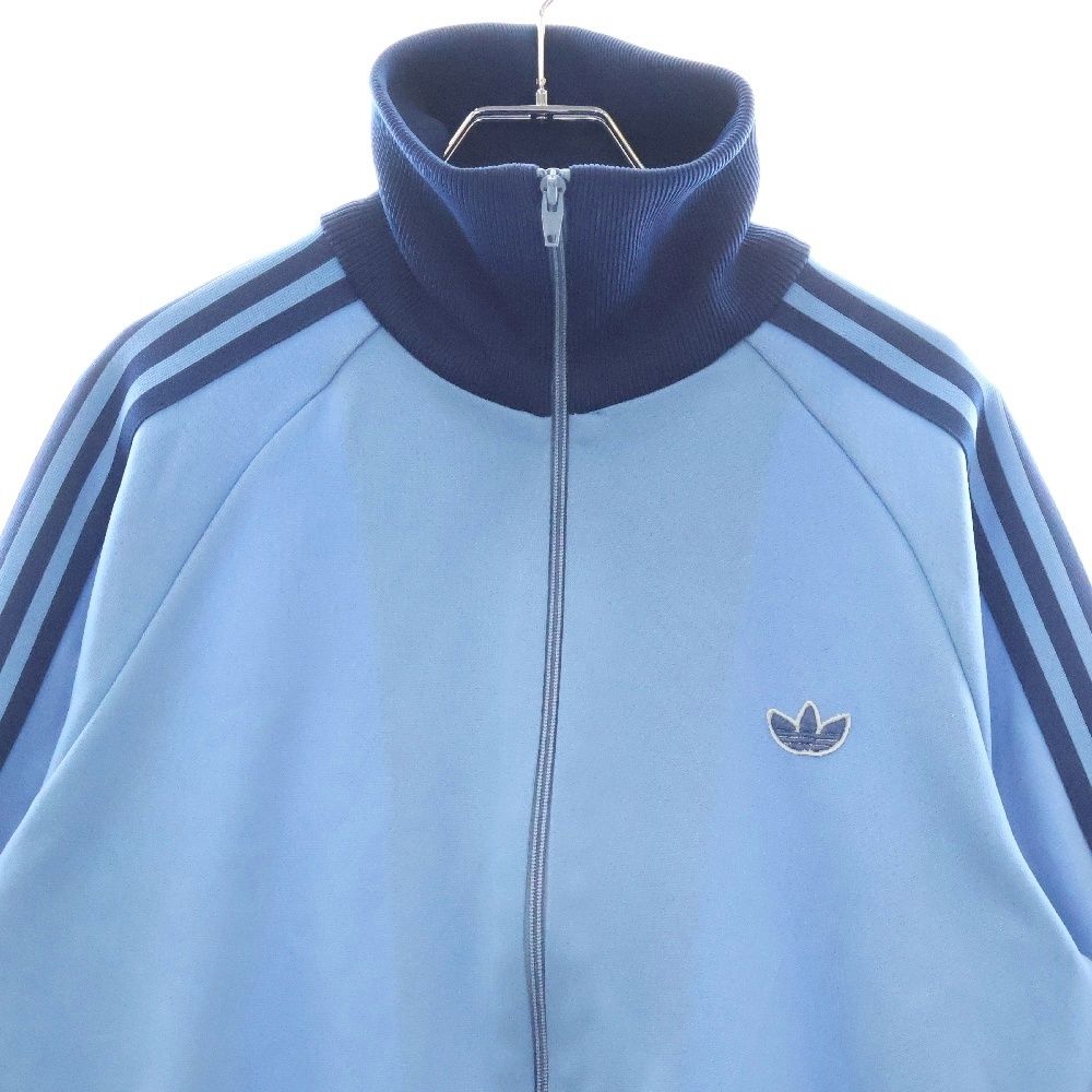 【美品】adidas トラックジャケット ADS-4F デサント製 ブルー 中古・古着通販】adidas (アディダス) ヴィンテージトラック